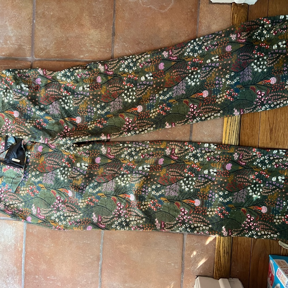 Scotch & Soda Multicolor Botanical Print Pants